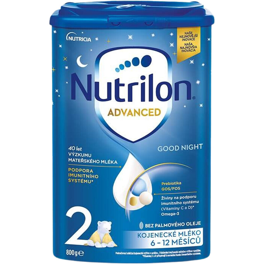 Nutrilon 2 Advanced Good Night Follow-on formula powder 800 g