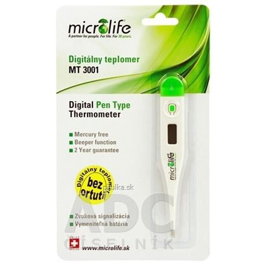 Termometro digitale Microlife MT 3001 verde