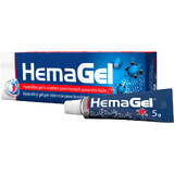 HemaGel gel pour le traitement des plaies superficielles 5 g