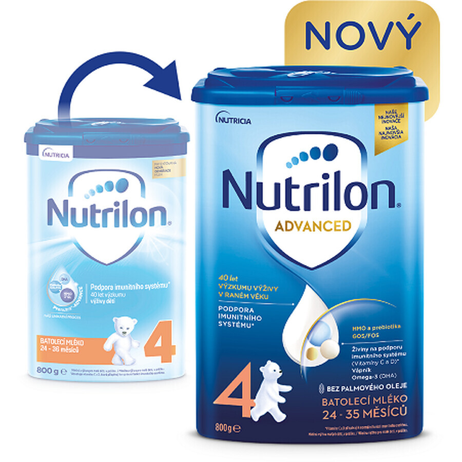 Préparation pour nourrissons Nutrilon 4 Advanced 800 g