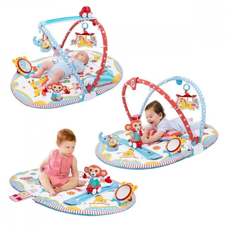 Yookidoo Play Blanket with trapeze and car - Circus