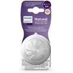 Philips Avent Soother Natural Response 1 premier débit 0m, 2 pièces