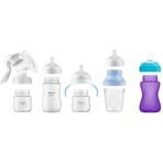 Philips Avent Soother Natural Response 1 premier débit 0m, 2 pièces