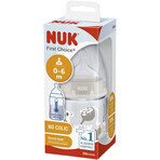 Nuk First Choice Bottiglia Controllo temperatura beige 150 ml