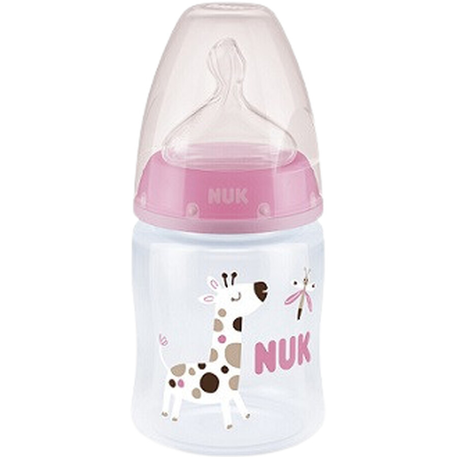 Nuk First Choice Bottiglia Controllo temperatura beige 150 ml