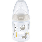 Nuk First Choice Bottiglia Controllo temperatura beige 150 ml