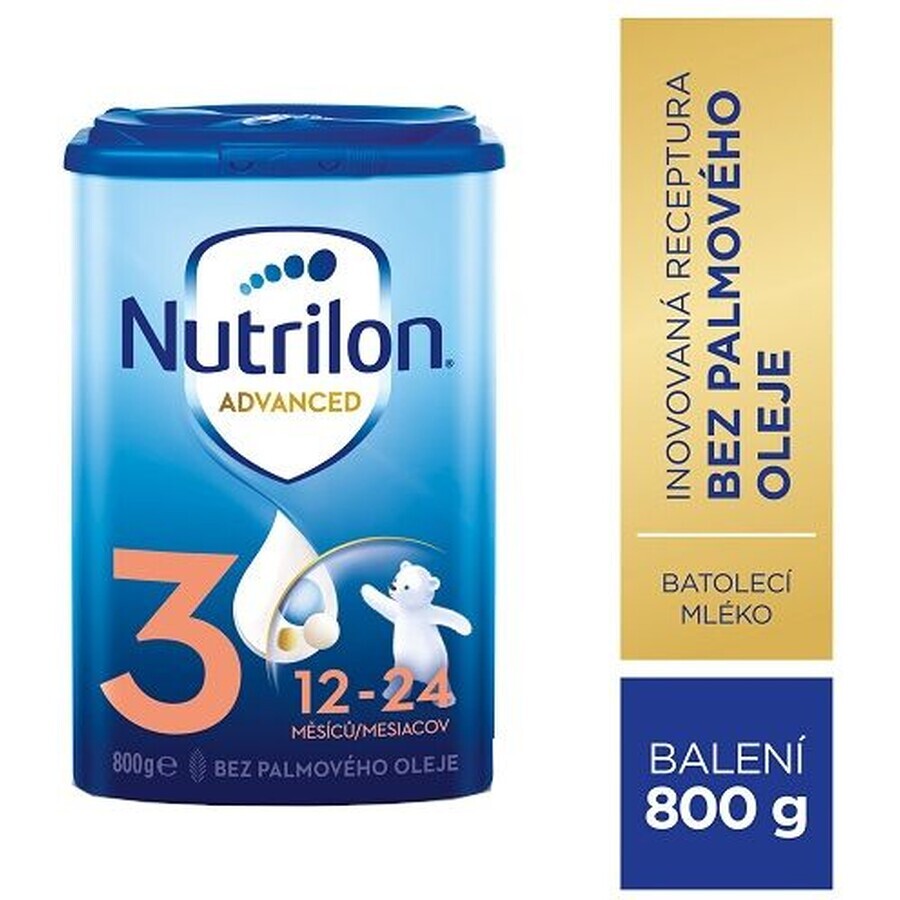 Nutrilon 3 Advanced infant formula 800 g