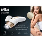 Braun Braun Silk-expert Pro 5 PL5154, IPL pentru femei, epilare de lungă durată, alb/galben