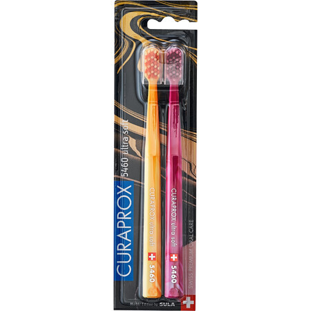 Curaprox CS 5460 ultra doux, édition Marble 2 pcs