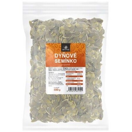 Allnature Pumpkin seeds, shelled 500 g