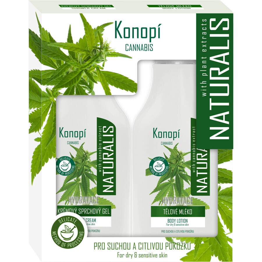 Gift pack Naturalis Cannabis 2 x 350 ml