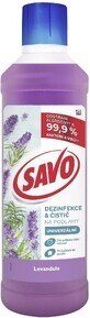 D&#233;sinfectant et nettoyant pour sols Savo Lavender 1 litre