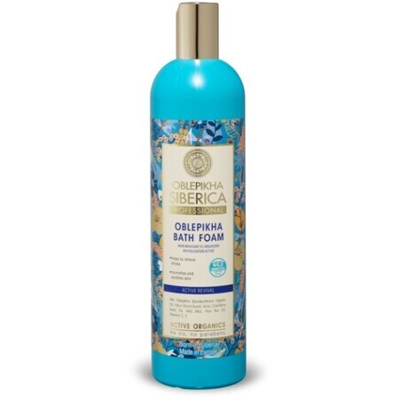 Natura Siberica Bain moussant à l'argousier - énergisant et rafraîchissant 550 ml