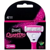 Wilkinson Sword Quattro Women's Sword Replacement Heads (têtes de remplacement pour sabre de femme)