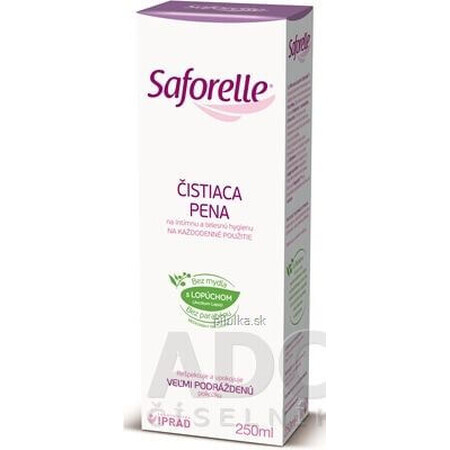 Saforelle Bardane Mousse nettoyante 250 ml