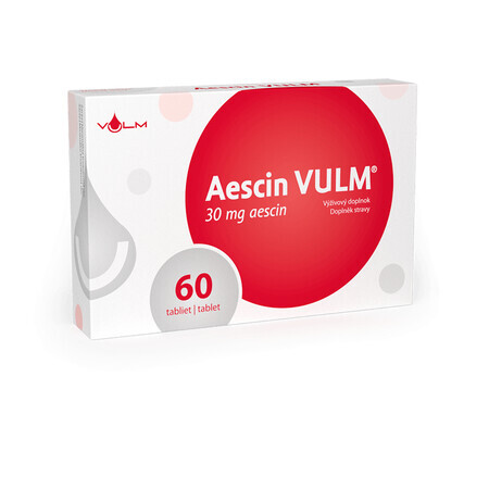 Vulm Aescin 30 mg 60 tablets