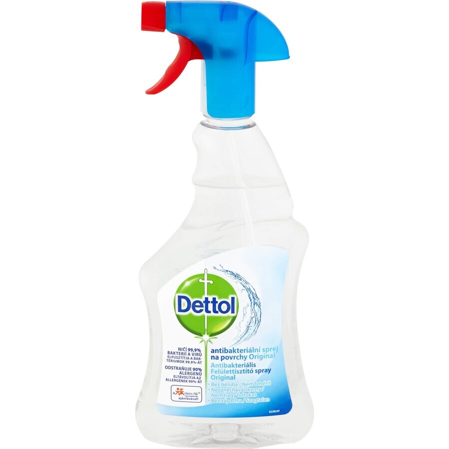 Dettol Spray antibactérien pour surfaces Original 500 ml