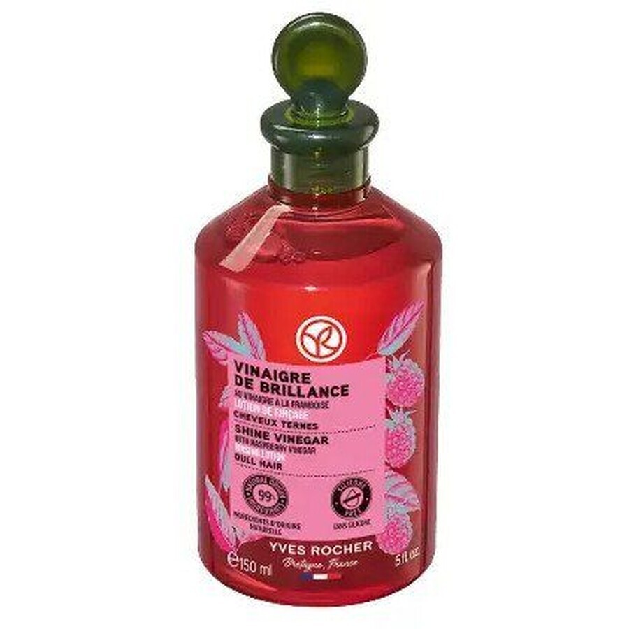 Yves Rocher Vinaigre de framboise pour des cheveux brillants 150 ml