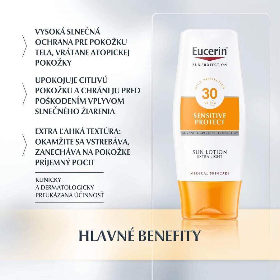 Eucerin SUN Extra Light Sonnenschutzlotion SPF 30 150ml