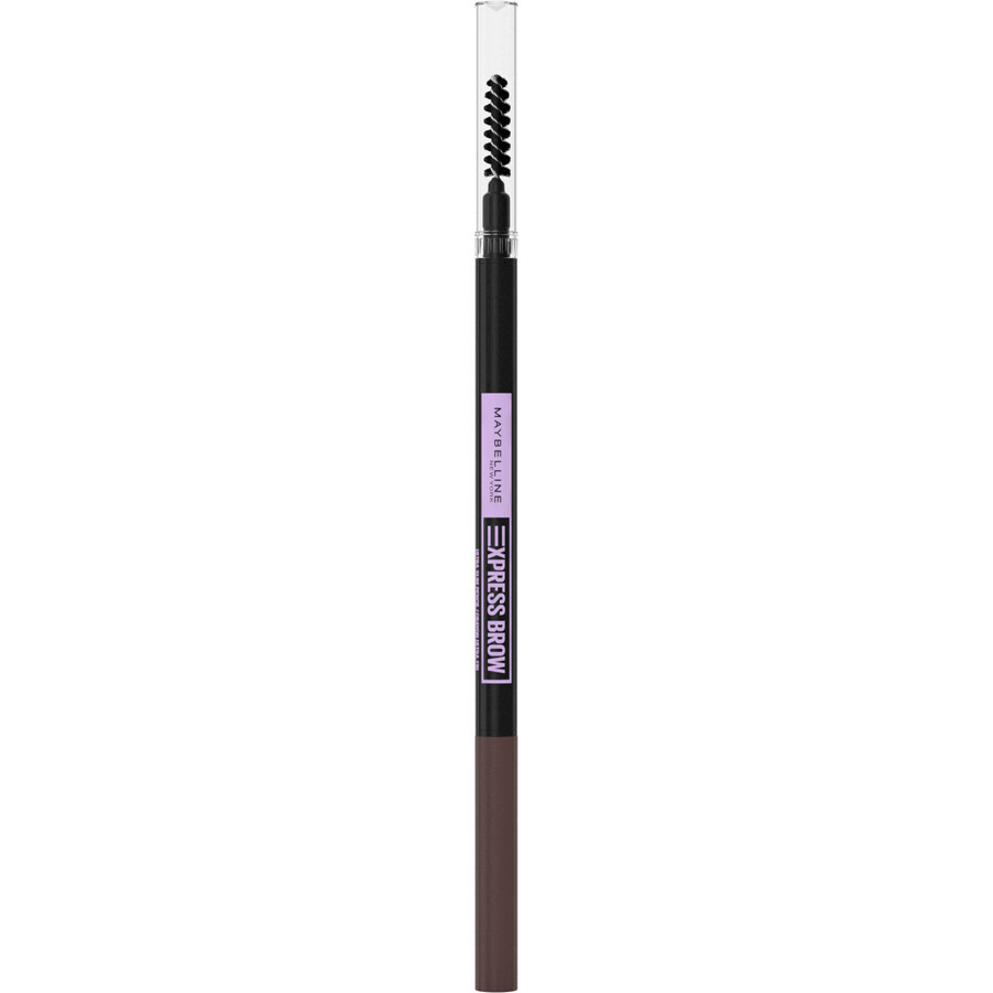 Maybelline New York Brow Ultra Slim Wenkbrauwpotlood, 5.5 koel bruin, 4.22 g