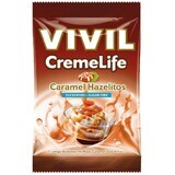 Vivil Bonbons Bonbons Creme Life Gocce classiche con caramello-nocciola-noce-senza zucchero 110 g