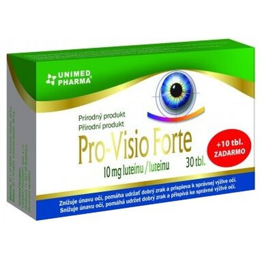 Unimed Pharma Pro-Visio Forte 40 comprimés