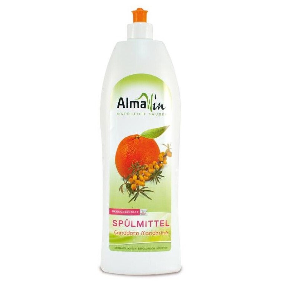 Almawin Bio-Geschirrspülmittel Bio-Sanddorn - Bio-Mandarine 1 Liter