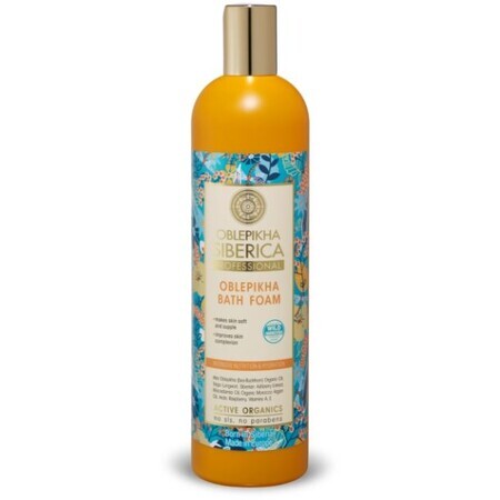 Natura Siberica Sea Buckthorn Bain moussant à l'argousier - nourrissant et hydratant intensif 550 ml