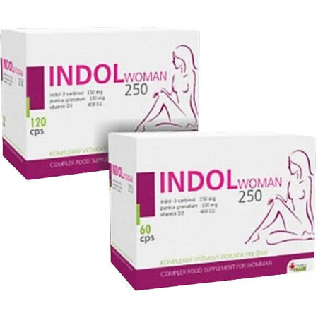 Indol WOMAN 250 ACTION 180 gélules