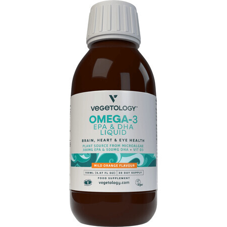 Oméga-3 liquide (saveur orange douce) 150 ml