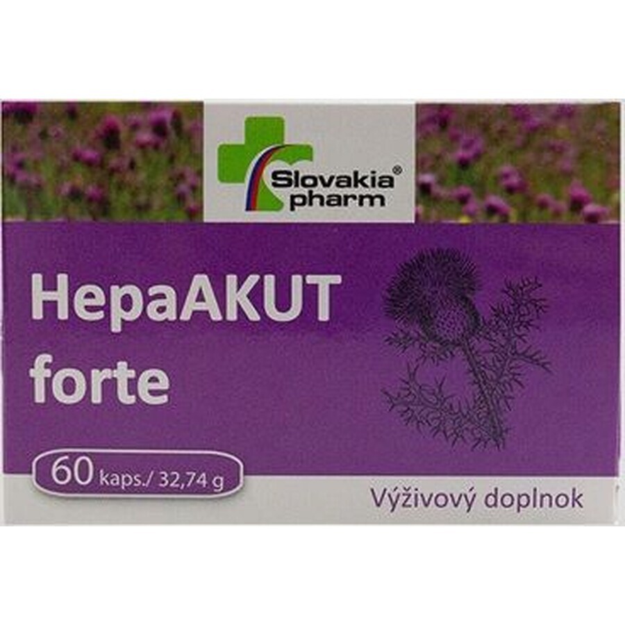 Slovaciapharm HepaAKUT forte 60 gélules