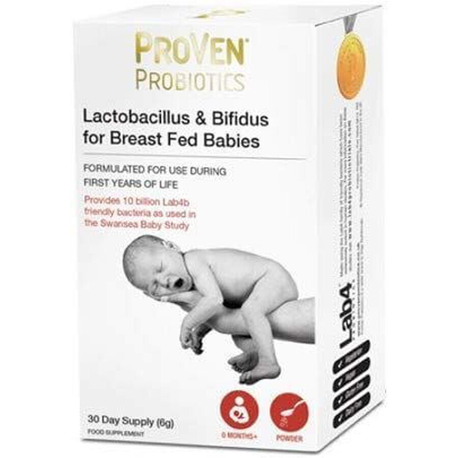 Pro-Ven Lactobacillus & Bifidus pentru bebelușii hrăniți la sân 1x 6 g