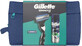 Coffret cadeau Gillette Mach3 - rasoir + 1 t&#234;te de remplacement + gel