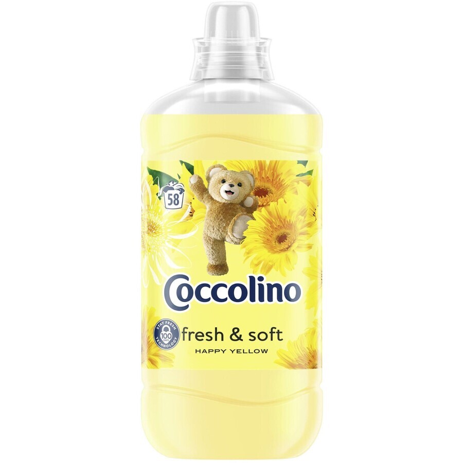 Coccolino Happy yellow conditionneur de linge 1.45 l