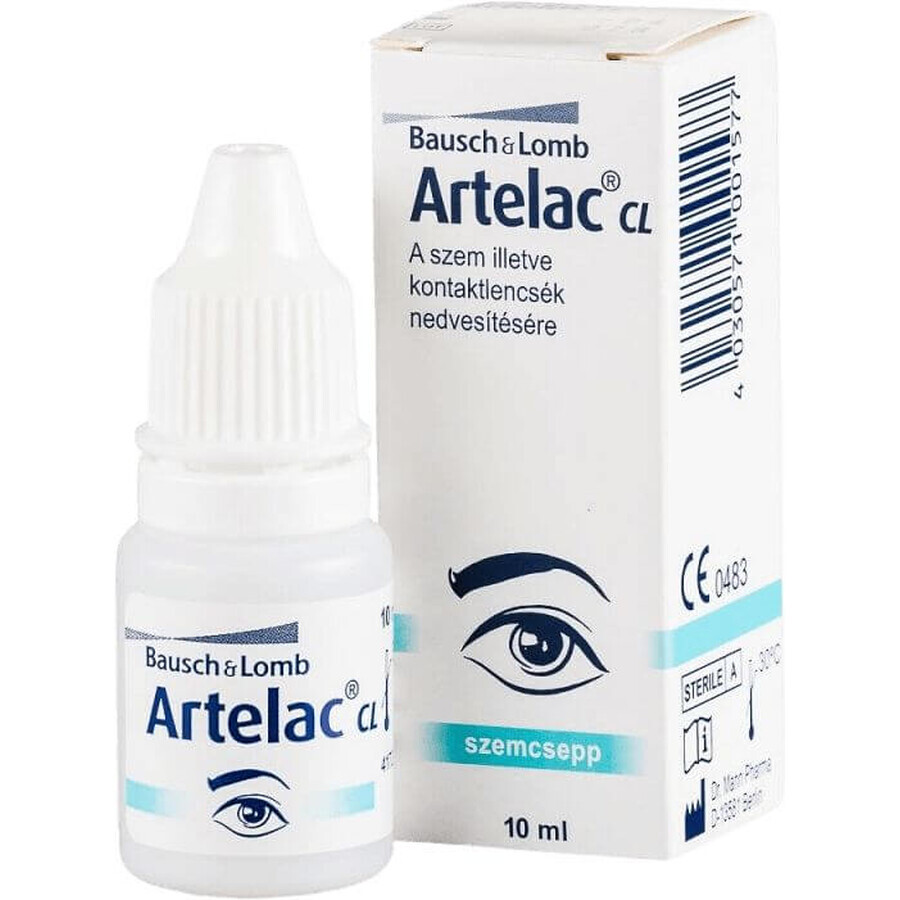 Artelac CL Augenlösung, sterilisierende feuchtigkeitsspendende Instillation 10 ml