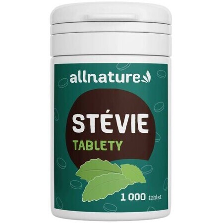 Allnature Stevia Tablet 1000 comprimés