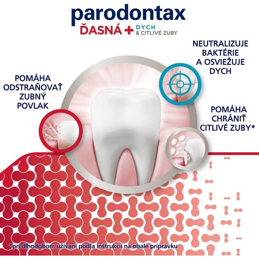 Parodontax Toothpaste gums + breath and sensitive teeth 75 ml