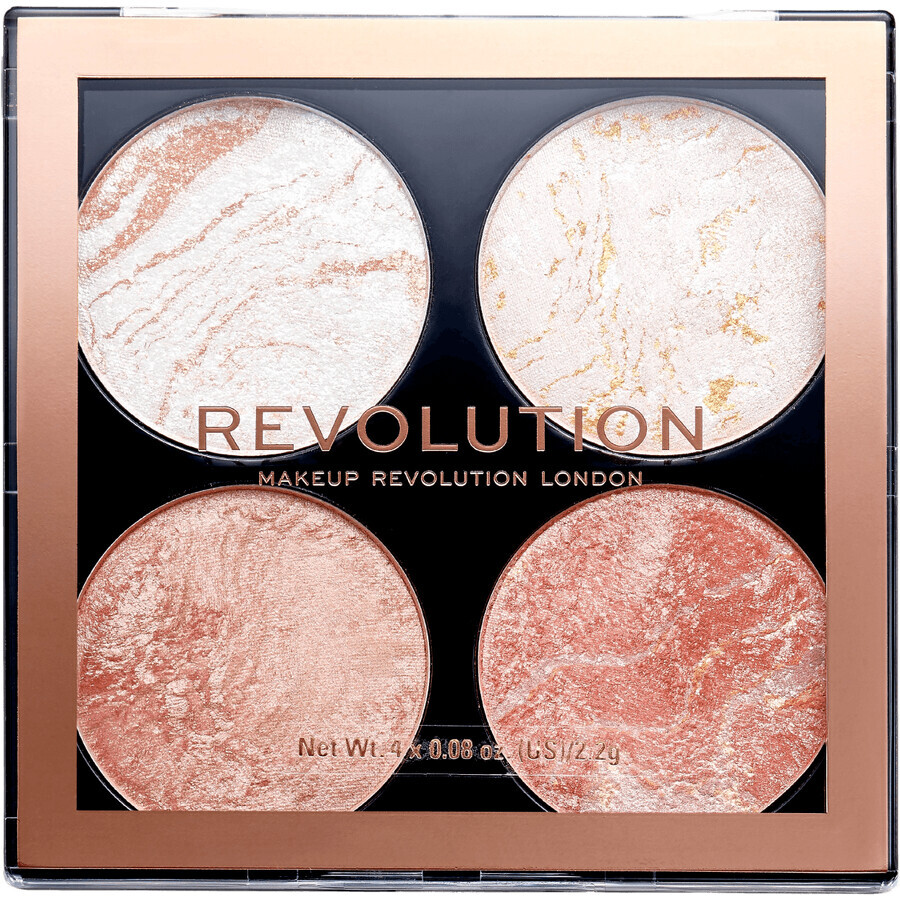 Revolution Cheek Kit Paleta facial Take a Breather 4 x 2,2 g