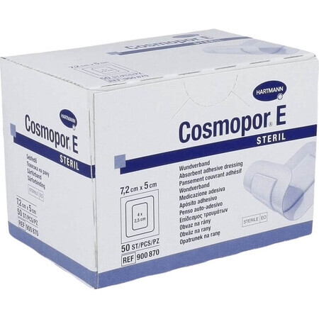 Hartmann COSMOPOR E STERIL pansament steril (7,2x5cm) 1x50 buc