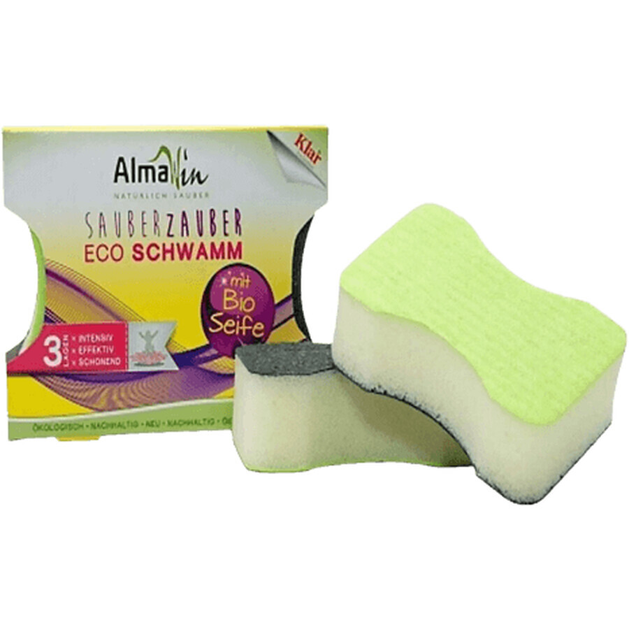 Almawin Eco éponge à vaisselle 2 pcs