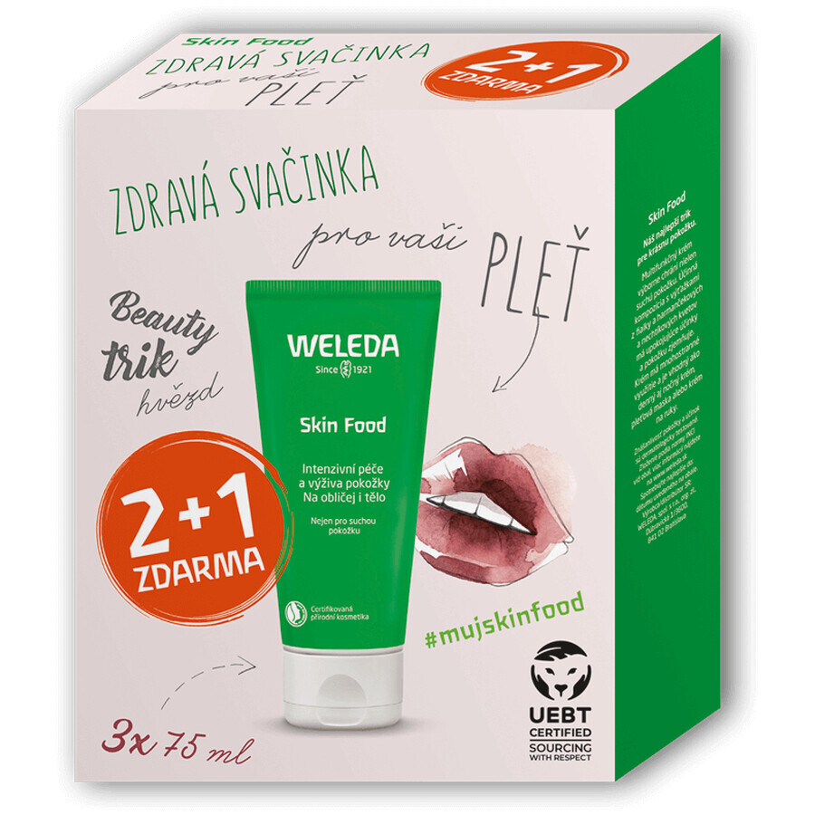 Weleda Skin Food Multipack 2+1 3 x 75 ml