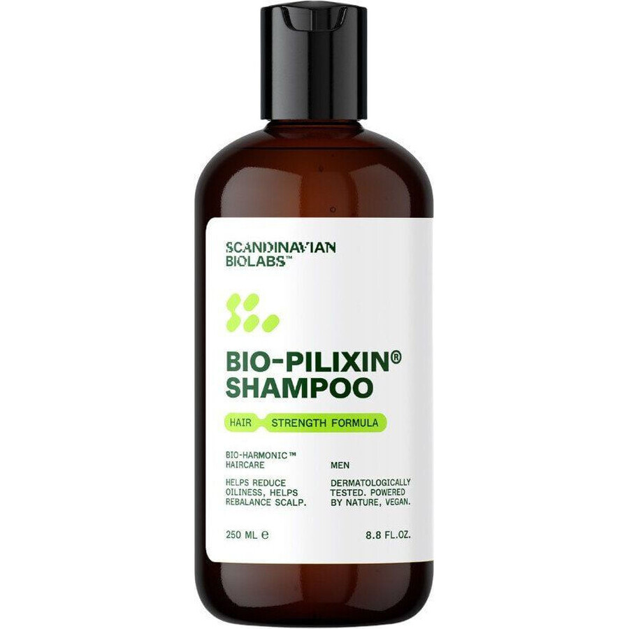 Scandinavian Biolabs® Bio-Pilixin® shampoo rinforzante per capelli per uomo 250 ml