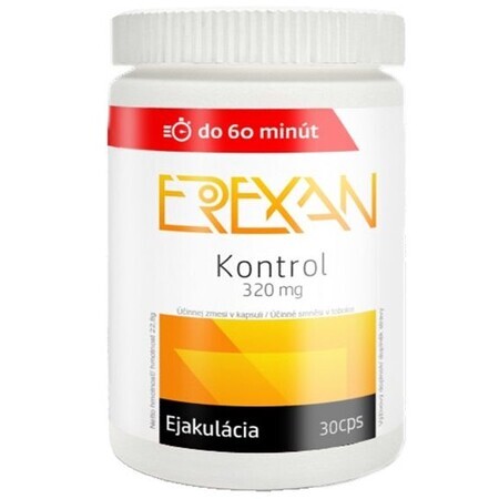 Erexan Kontrol 320 mg pour hommes 30 gélules