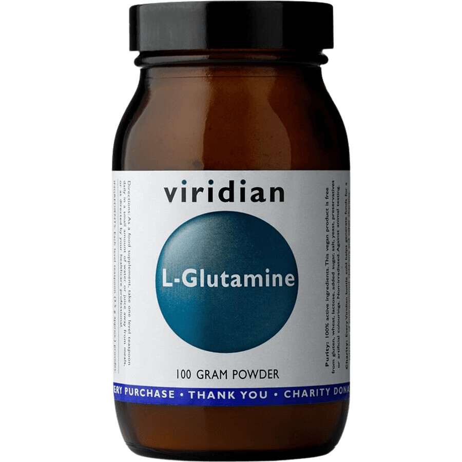 Viridian L-Glutamine en poudre 100 g