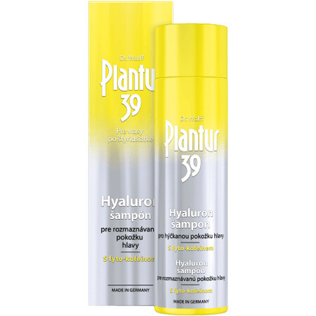 Plantur 39 Hyaluron Champú anticaída para cuero cabelludo seco y con picores 250 ml