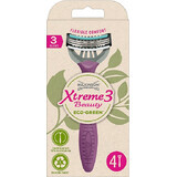 Wilkinson Sword Xtreme3 beauty ECO Green rasoir jetable 4 pièces