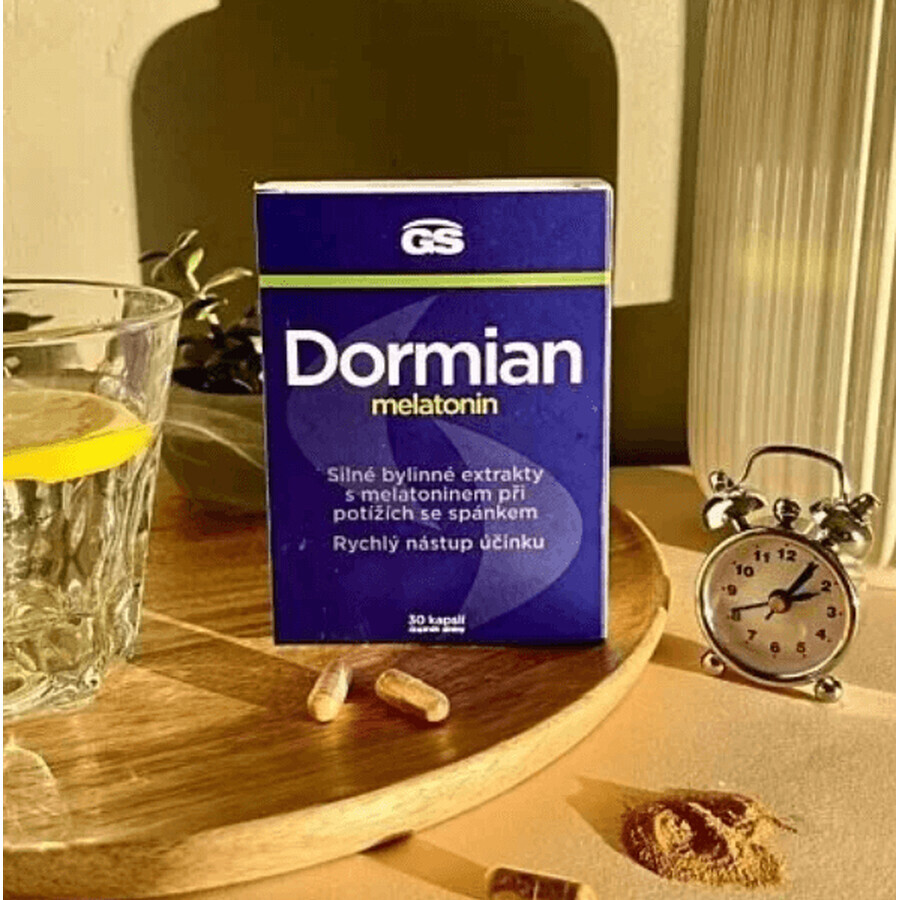 GS Dormian Melatonine 30 capsules