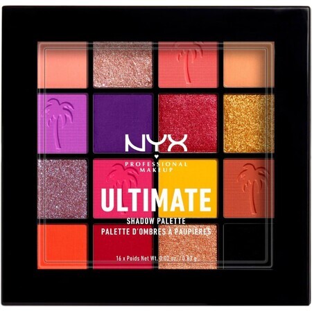 NYX Professional Makeup Ultimate Shadow Palette 16 ombres à paupières - Festival 13.28 g