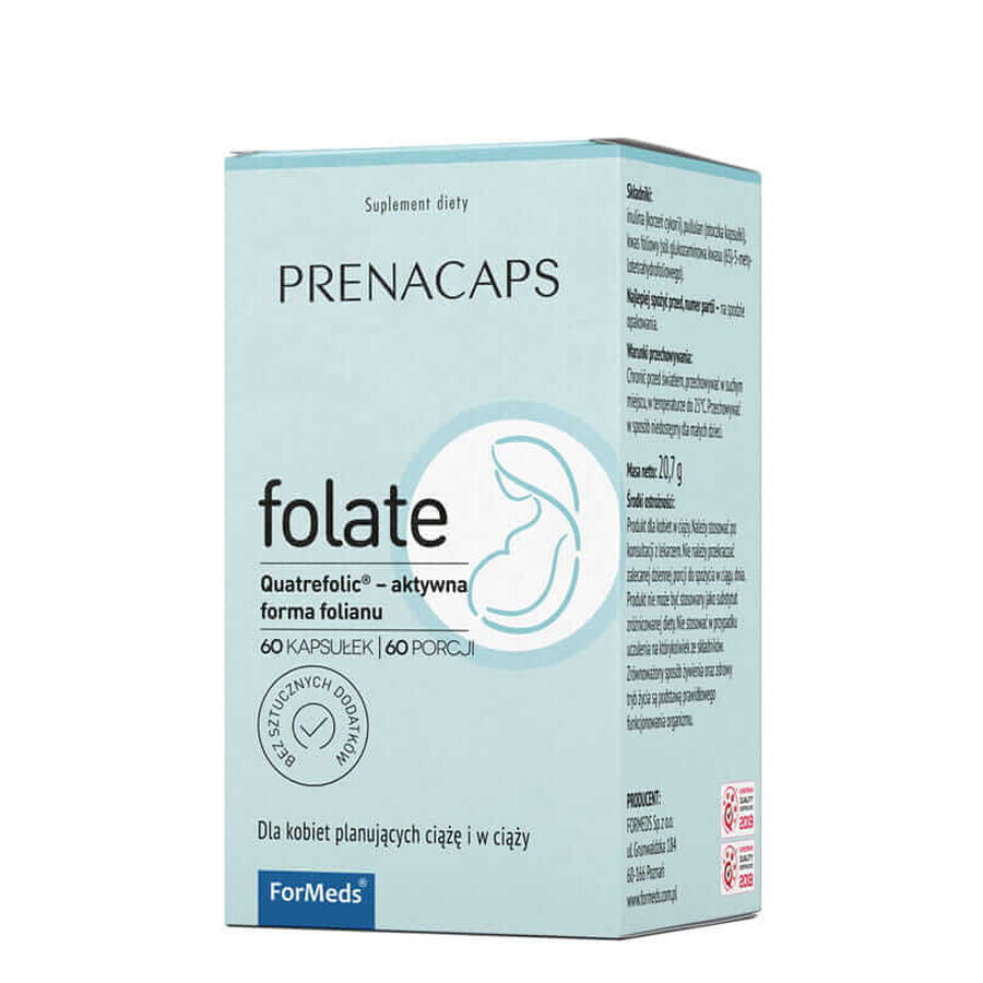 Prenacaps Folat 60 capsule ForMeds