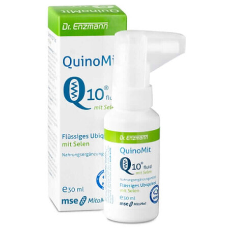 QuinoMit Q10 Fluide avec sélénium MSE 30 ml Dr Enzmann Dr Enzmann